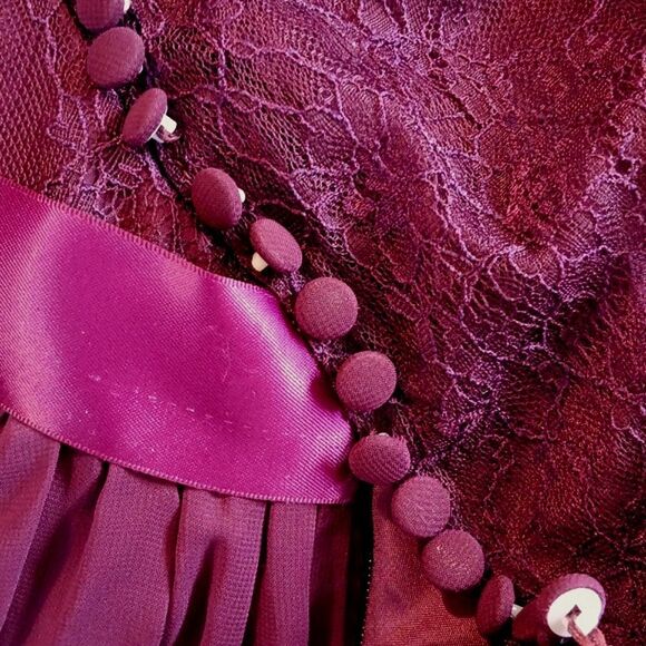 NWT JJs House Purple Cocktail Homecoming Dress Fairycore Ethereal - Picture 9 of 15